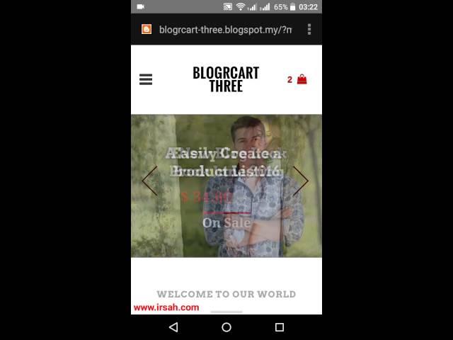 CREATE EASILY Mobile Ready Stores with Blogger Blog Shopping Templates