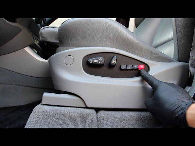 HOW TO SET UP THE SEAT MEMORY BMW X5 E53