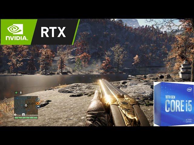 Far Cry 4 RTX 3060 12 GB + i5 10400F Все настройки Графики