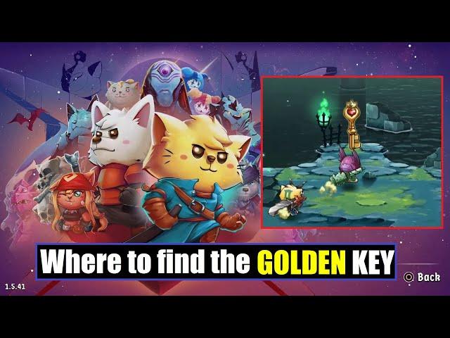 Cat Quest 2 - Golden key Location - Where to find the golden key that opens the golden chests