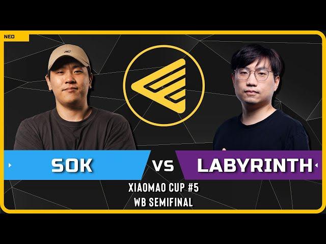 WC3 - [HU] Sok vs LabyRinth [UD] - WB Semifinal - Xiaomao Cup #5