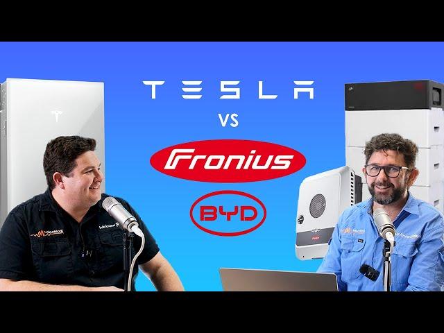 Tesla Powerwall 3 vs Fronius & BYD