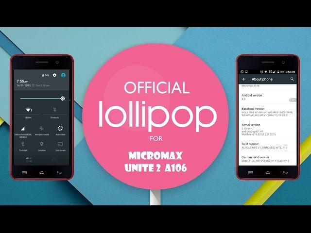 [Review] Lollipop 5.0 On Unite 2..!! [FreeSV]