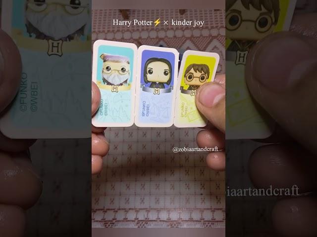 Kinder joy × Harry Potter | Unboxing | #shorts #harrypotter #unboxng