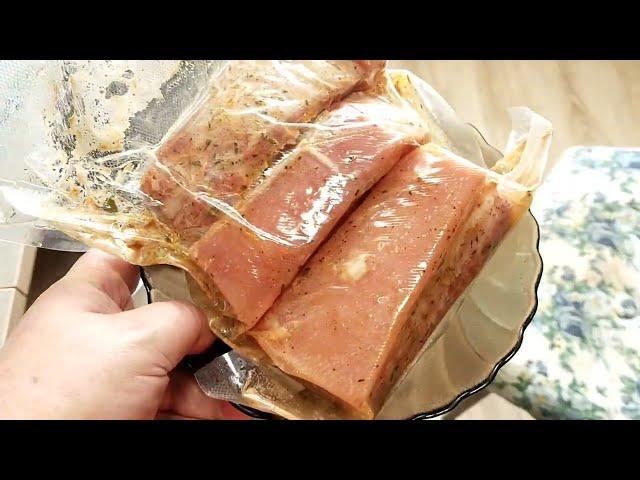 ГРУДИНКА СУ-ВИД  BRISKET SOUS-VIDE. BRISKET SU-ANSICHT. POITRINE SOUS-ESPÈCE. PETTO SU-VID