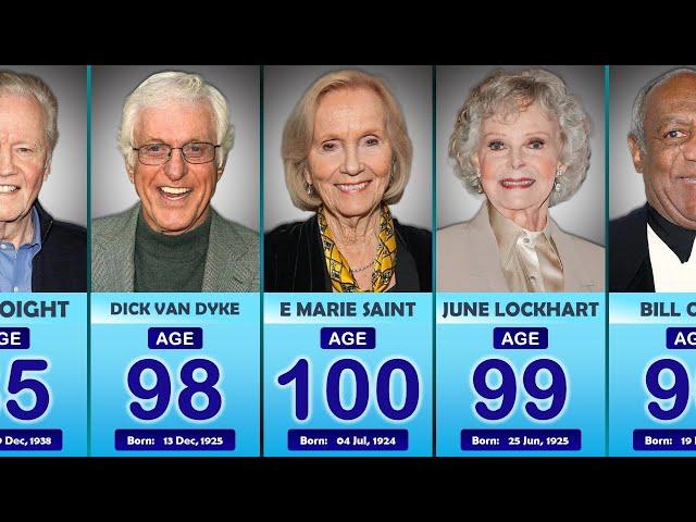 Hollywood Oldest Living Actors & Actress 2024