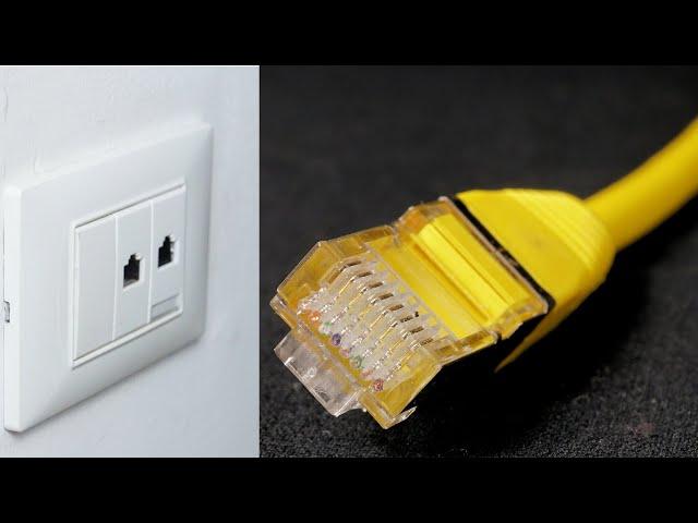 Come costruire una rete cablata in casa e ottenere le prese LAN / Ethernet direttamente sul muro.