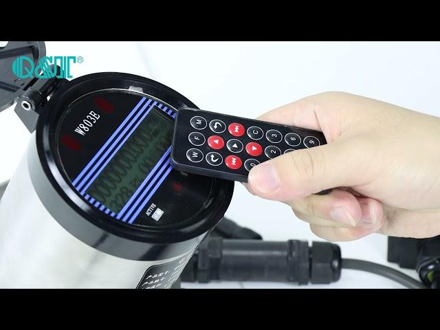 How to wake up battery powered magnetic flow meter