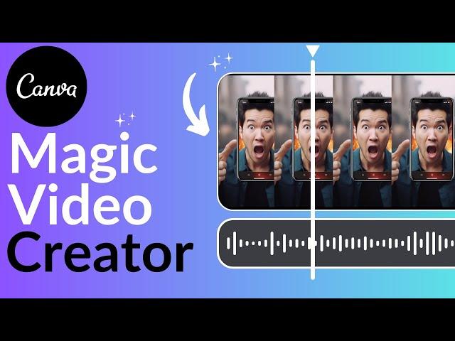 Canva Magic Video Creator | Create Videos Instantly With Canva Magic 