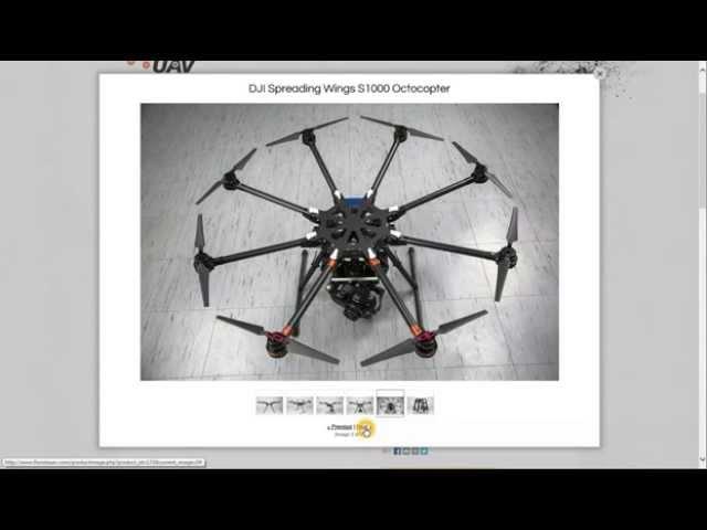 Pre-Order The New DJI Innovations Spreading Wings S1000 Octocopter FloridaUAV.com