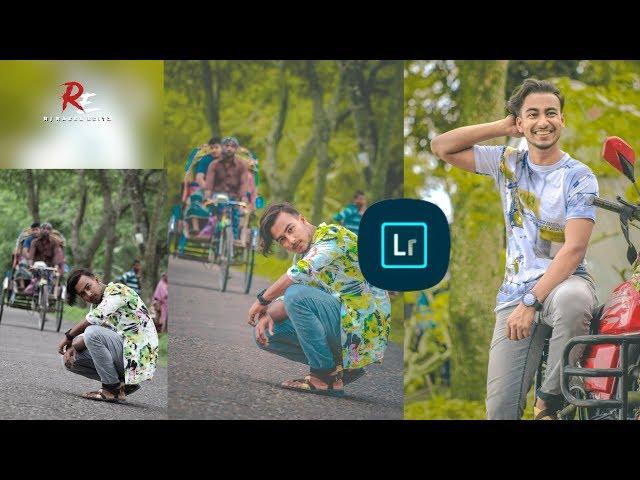 How to Editz Green Moody - Lightroom Mobile Tutorial
