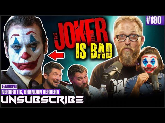 Hollywood Ruins Joker & Rings Of Power ft. Nerdrotic | Unsubscribe Podcast Ep 180