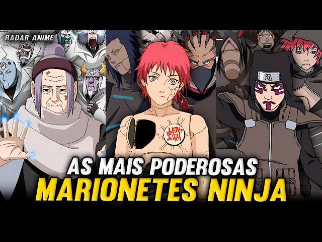 O PODER ESPECIAL DE CADA MARIONETE EM NARUTO