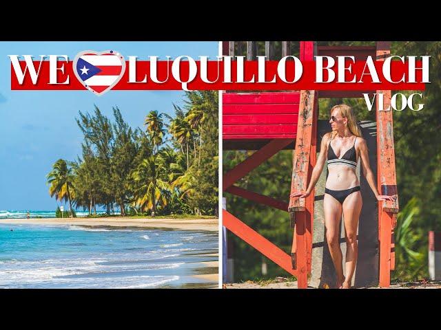 Is this the BEST beach in Puerto Rico?  Luquillo Beach | Fajardo VLog 4