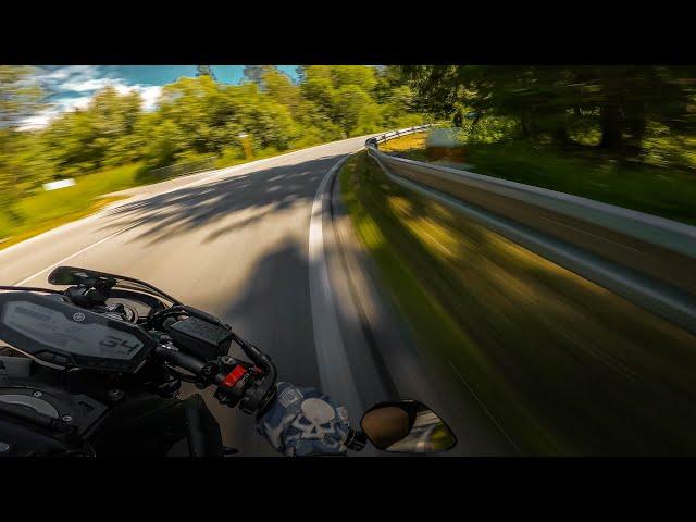 Fast Riding | YAMAHA MT-07 SC PROJECT [4K POV]