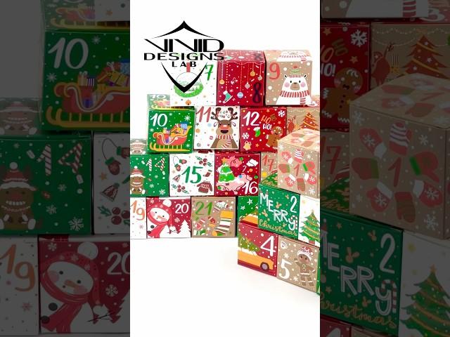 24 Day Christmas Advent Calendar now available!!! #3dprinting #adventcalendar #toys #christmasgifts
