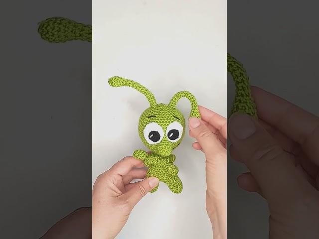 Cheerful Crochet Alien // Веселый Инопланетянин крючком #crochet #handmade #вязание #amigurumi