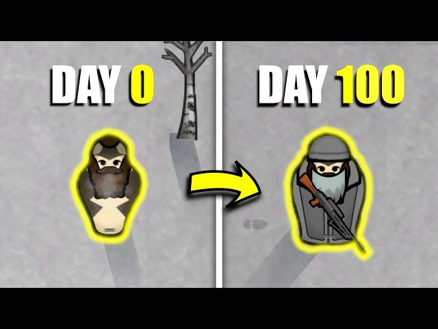 I Played 100 Days as a Tribal in the Frozen Tundra in Rimworld