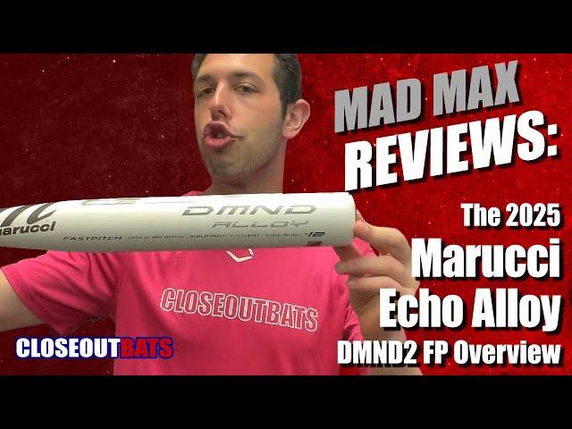 Marucci Echo Alloy DMND2 Fastpitch Bat MFPEDA2 -12oz (2025)