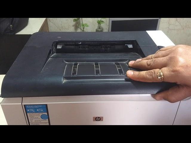 Replace the Cartridge  HP LaserJet Pro CP1025nw Color Printer