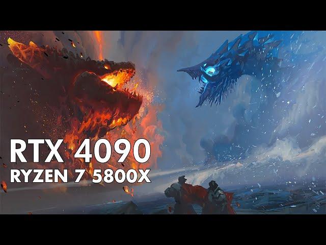 RTX 4090 | GUILD WARS 2: DRAGON STORM - WORLD BOSS - 4K - All Max