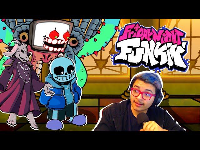 FLOWEY PLEASE HAVE MERCY! | Friday Night Funkin' - FNF UNDERTALE Demo - [Asriel, Omega Flowey, Sans]