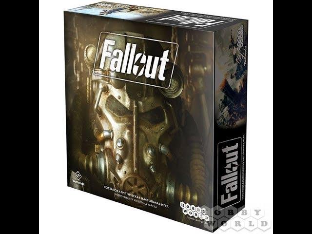 Fallout. Настольная игра 1/2 часть - играем в настольную игру.