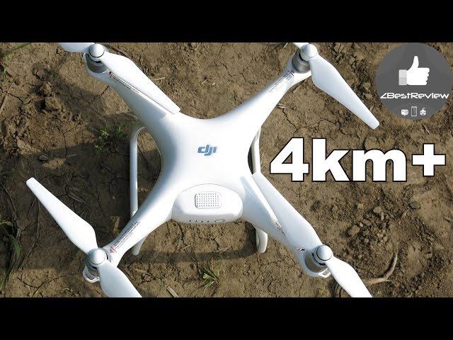  DJI Phantom 4 - Проверяем Максимальную Дальность с Отражателями! Part 9