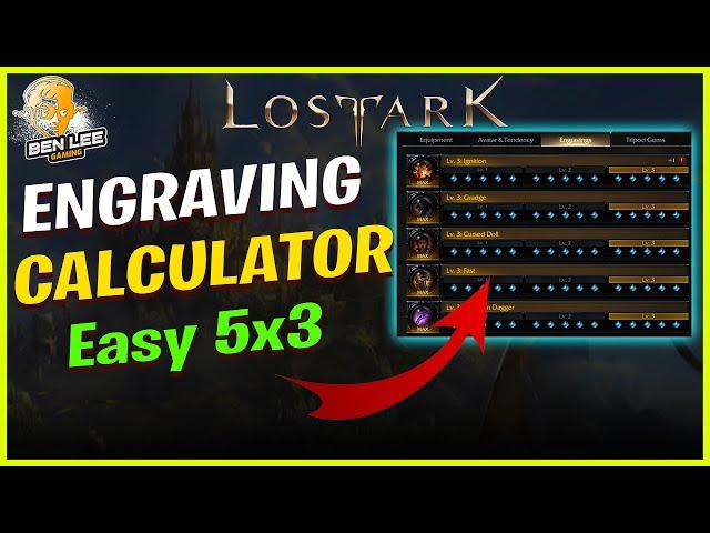 Lost Ark Engraving Calculator Guide - Get 5x3 Engravings EASY (Engravings Guide)