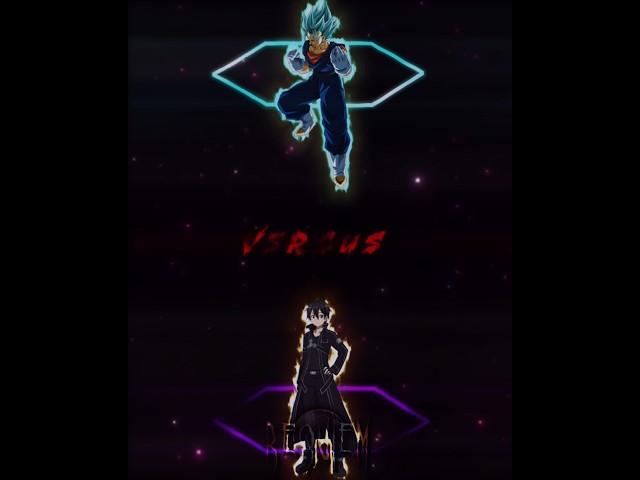 Vegito VS Kirito