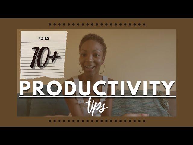 10+ Productivity Tips | Extended version of IGTV Rose’ Cues