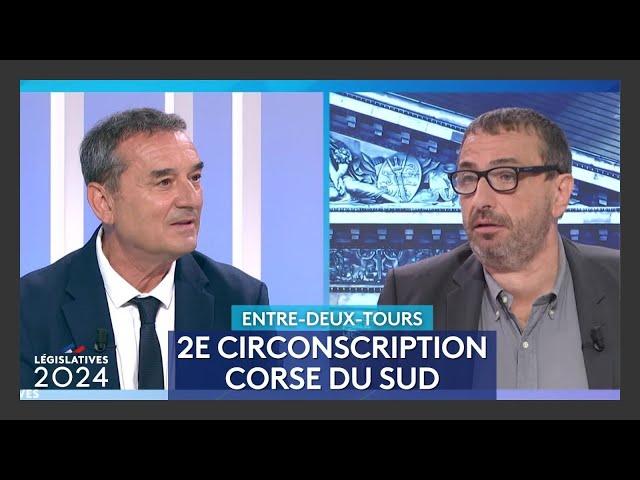 2 juillet 2024 : Débat d'entre deux tours de la  2eme circonscription de Corse du Sud