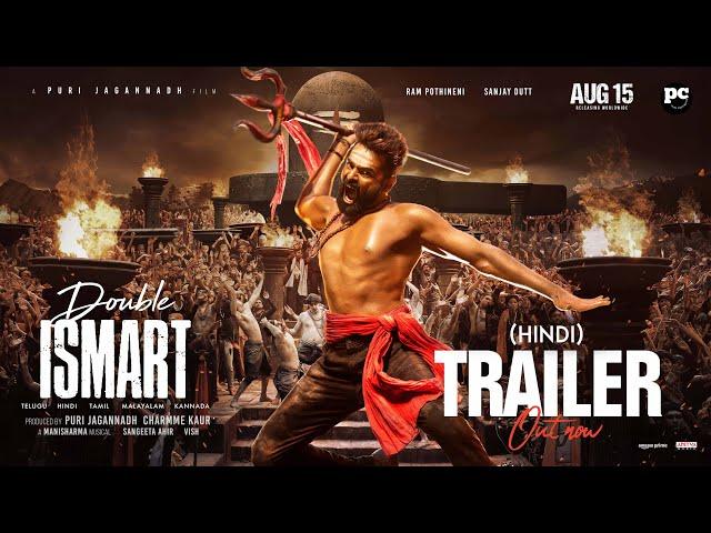 Double ISMART Trailer ( Hindi ) | Ram Pothineni | Sanjay Dutt | Puri Jagannadh | AUGUST 15th RELEASE