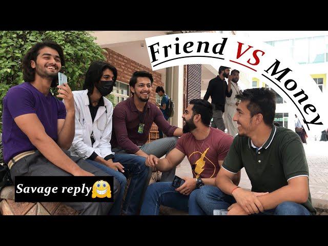 Friend VS Money | social experiment | Salman Rafiq