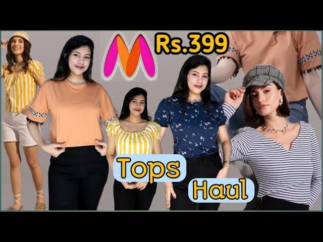 Myntra Tops Haul..Tops Under Rs.399/- From Myntra