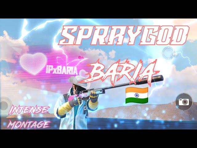 PUBG MOBILE Montage Spray god BARIA GAMING