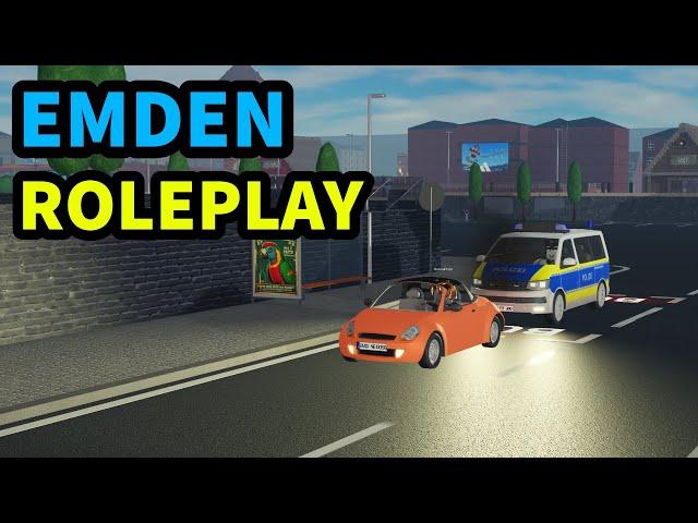 Mein ERSTES MAL Emden Roleplay! (Verkehrskontrolle!) | Roblox