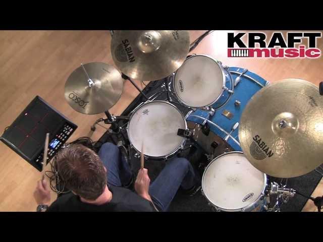 Kraft Music - Roland SPD-SX Sampling Pad Demo with Steve Fisher