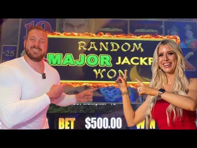 $500 BETS BIGGEST RANDOM JACKPOT ON YOUTUBE!