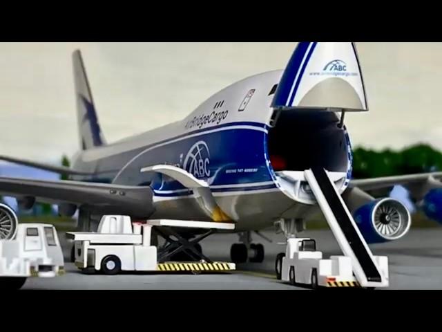 Mysterious plane package - stop motion animation film