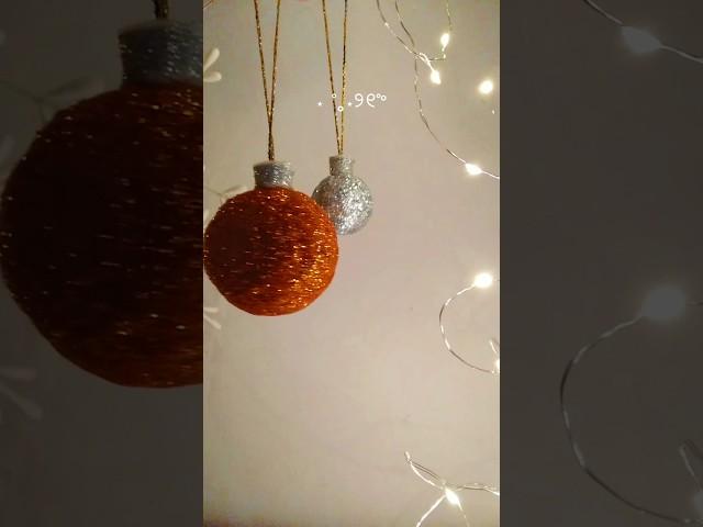 DIY Christmas decor | Christmas ornaments #christmas #christmasdecor #shorts