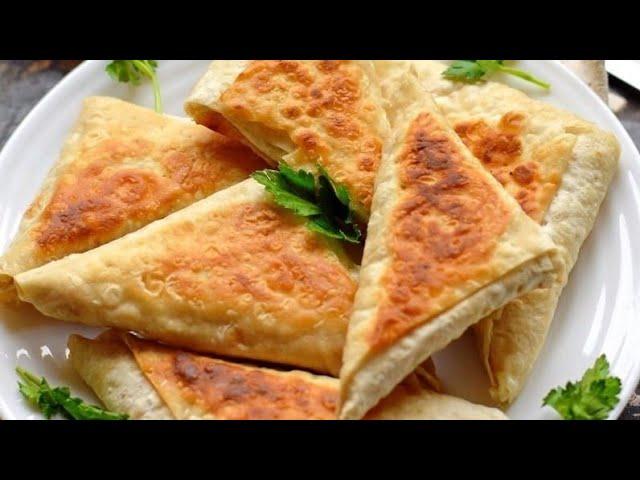 Приготовил за 10 минут/ Лаваш с сыром на сковороде/Это очень вкусно...