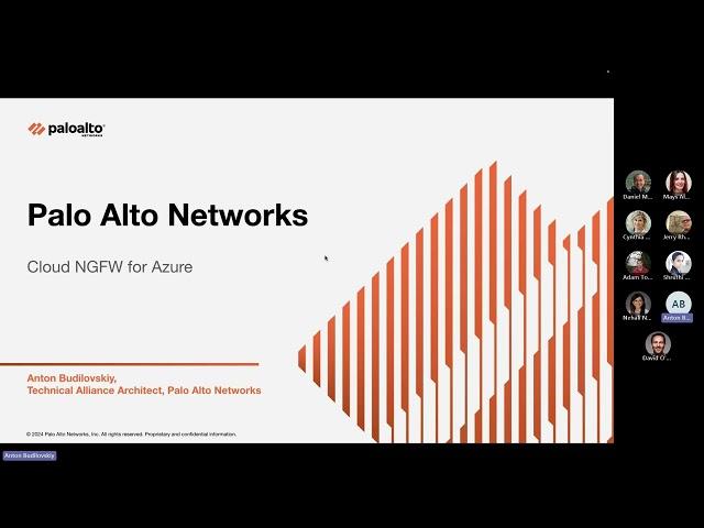 Palo Alto Cloud NGFW Overview, Use cases and Demo