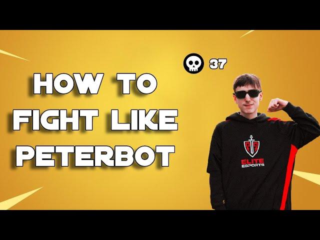 How To Fight Like Peterbot (37 Elim Solo CC Win - VOD Review) - Fortnite Battle Royale