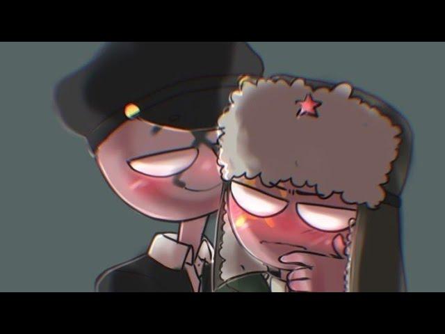СССР х 3 Рейх. УССР. РСФСР. БССР. КССР. || Война Любви || 51 часть || Переписка CountryHumans ||