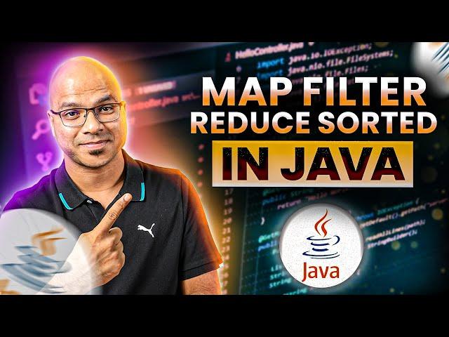 #99 Map Filter Reduce Sorted  in Java