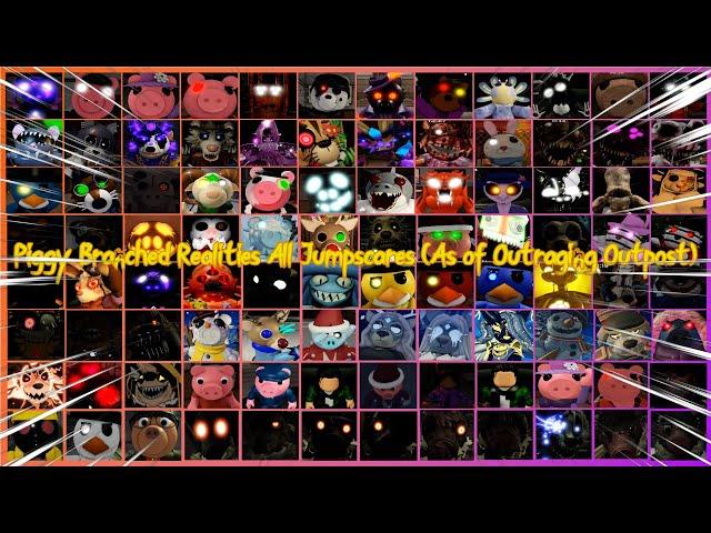 Piggy: Branched Realities ALL JUMPSCARES AND DEATHS (As of Outraging Outpost)
