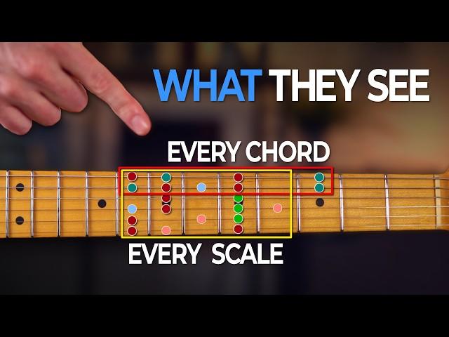 What The Fretboard Looks Like To A Good Player