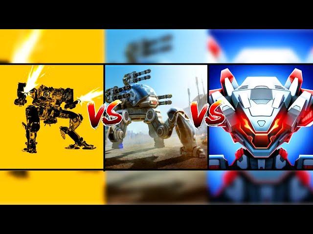  ARMOUR ATTACK VS WAR ROBOTS VS MECH ARENA || ROBOT PVP GAMES COMPARISON! ||