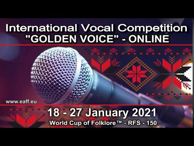 International Vocal Competition GOLDEN VOICE (Promo)